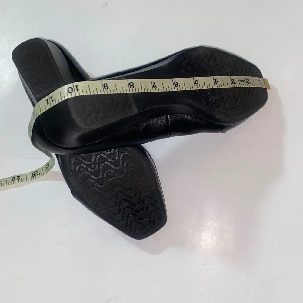 Life Stride Simply Comfort Elegant Black Wedge Shoes Size US 10W